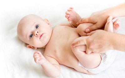 Osteopatía infantil para tratar los cólicos del lactante